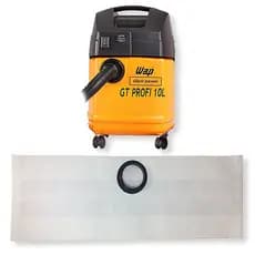 3 Saco Descartável para Aspirador de Pó Wap Silent Power / GT Profi 10L