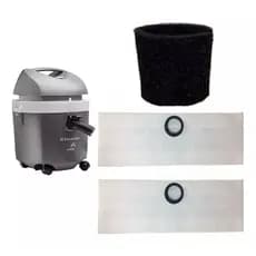 3 Saco + Filtro Permanente para Aspirador de Pó Electrolux Hidrovac 1300