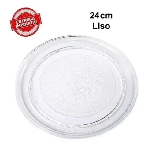Prato De Microondas Consul Cmo20 Cma20 Cmv20 Liso 24cm - LISO