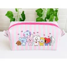 Necessaire Personalizada BT21 BTS | Porta Maquiagem Organizador Feminino | Estojo Box 16cm