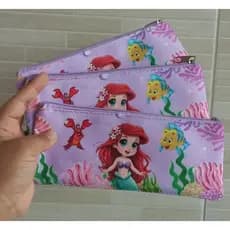 Estojo Escolar Personalizado Ariel Princesa do Mar/organizador/estojo higiene bucal infantil