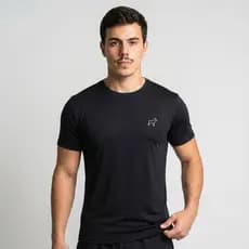 Camiseta Dry Fit Masculina Parvori Esportiva Tecido Leve Respirável Secagem Rápida Treino Academia Corrida Caimento Slim