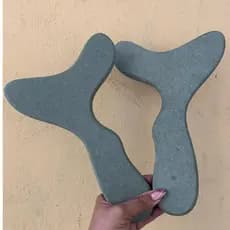 Kit 2 Pantalas em MDF Verde para Massagem