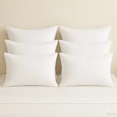 Jogo com 6 Fronhas 70x50 | Cama Posta Elegante| Decore e Renove Seu Quarto
