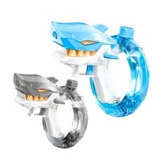 Lança Água Tubarão Infantil de Braço Automático Brinquedo para Piscina Praia Verão Super Jato