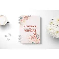 Caderno Controle De Vendas Personalizado / Premium