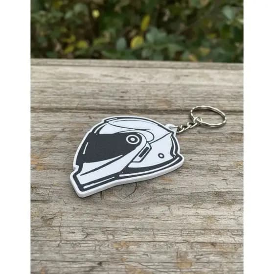 Chaveiro Capacete De Motocicleta Lembrancinhas / 10 Unidades