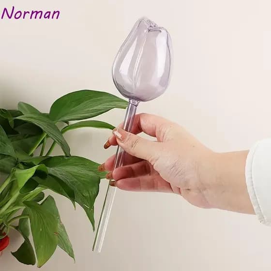 Globos De Rega De Plantas De Tulipa NORMAN , Gotejador De Água Plástico Que Economiza Tempo , Conservação