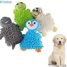 Brinquedo De Moagem De Dentes De Cachorro TOBIE , Pelúcia Resistente À Mordida De Poliéster Interativo Macio Para Mastig