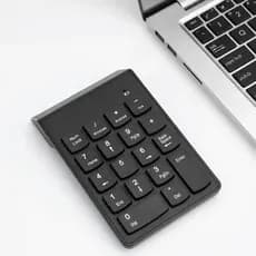 Teclado Sem Fio  , Mini Digital Com Design Fino De 18 Teclas , Numérico Portátil Bluetooth