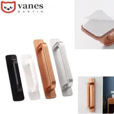 Maçaneta De Porta NAESV , Montada Em Superfície Sem Perfuração , Gabinete Com Botões Push-pull Autoadesivos