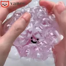 Bola De Cristal NAESV TPR , Simulação De Coelho Espremendo Acne Água Beliscar Brinquedo , Estrela