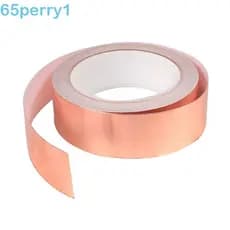 Fita Condutora De Cobre PERRY1 , Espessura 0.05 Mm , Resistência A Altas Temperaturas , De Folha DIY