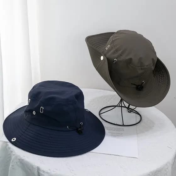 Chapéu de Sol Masculino e Feminino , Respirável, Dobrável, Ideal para Pesca e Trilhas