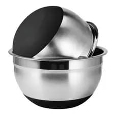 Tigela Bowl Inox Saladeira Fundo Antiderrapante Silicone 6,5 L