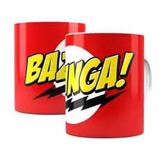 Caneca The Big Bang Theory Bazinga Série Geek - Mega Oferta!