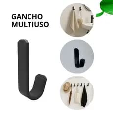 Kit 2/6/8 Ganchos de Parede Adesivo Multiuso Porta Trecos / Sala / Banheiro / Cozinha / Quarto