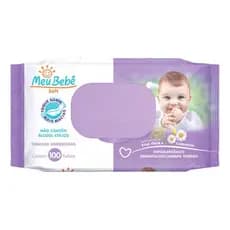 Toalha Umedecida Meu Bebê Soft Toque Suave 100 Folhas