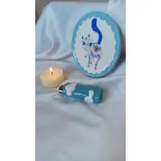 Pratinho decorativo para parede - Prato de gatinho