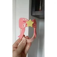 Presilha de cabelo Sakura Cardptor - Cerâmica fria - Aesthetic