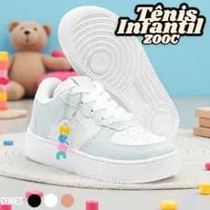 Tênis Infantil Unissex Confortável Casual Escolar Leve Envio Já