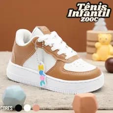Tênis Infantil Escolar Botinha Casual Leve Resistente Envio Rápido
