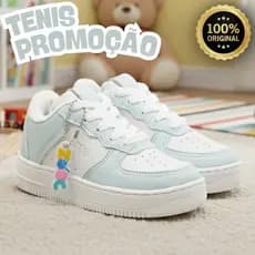 Tênis Infantil Escolar Unissex Leve Confortável Envio Imediato