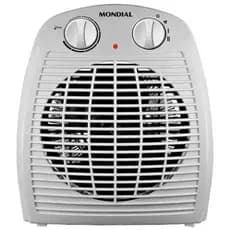 Aquecedor de ambiente Mondial 3 em 1 Aquece Circula Desumidifca com termostato baixo ruido1500w 127V