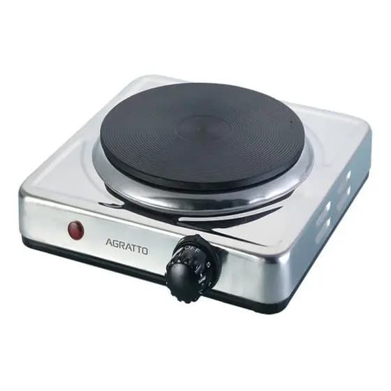Fogao Cooktop Eletrica Agratto Fma Prateado 127v