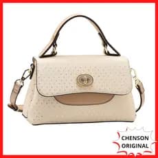 Bolsa de Luxo Grife Chenson Original Marca Famosa Importada Pequena Festa Casamento Sumter 3485595