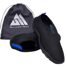 Kit Sapatilha Neoprene + Mochila Sola tratorada Para Pesca Cachoeira Esportes Atividades Livres