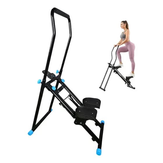 Máquina De Escalada Simulador Caminhada Dobrável Ate 130kg Fitness