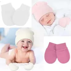 Kit luva 12, 9, 6 ou 3  Pares Bebê Recém Nascido Inverno 100% Algodão Suave Hipoalérgica Proteção RN