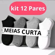Kit Jogo pares de meias Cano curto soquete invisível  Respiráveis E Absorventes De Suor