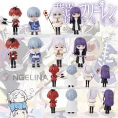 Figuras de Ação Frieren e a Jornada para o Além  Bonecos de Ação  Decoração Anime Miniatura Frieren/Fern/Stark/Himmel