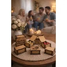 Caixinha Decorativa em MDF - Personalizável (Kit com 20 unidades)