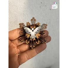 Imã de Geladeira Espírito Santo MDF Personalizado Decorativo | Kit com 20 Unidades