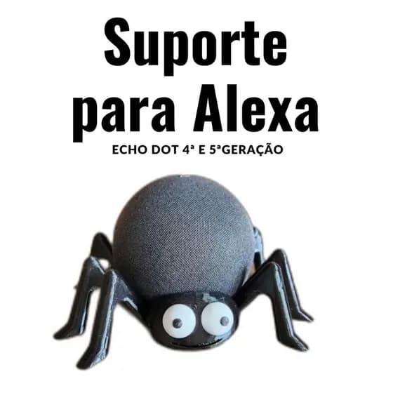 Suporte Alexa de mesa compatível com Amazon Alexa Echo Dot 4 e 5 geração decoração quarto/sala/escritório