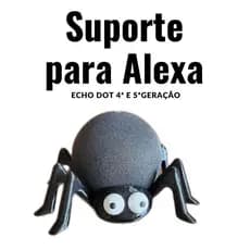 Suporte Alexa de mesa compatível com Amazon Alexa Echo Dot 4 e 5 geração decoração quarto/sala/escritório