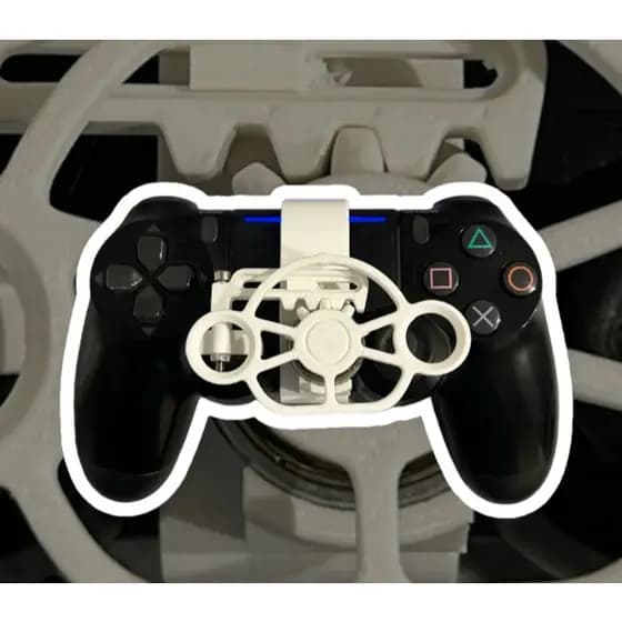 🎮 Volante Mini p/ Controle PS4 | Acessório Gamer | Design Compacto