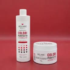 Kit Matizador Red (Shampoo + Máscara) Para Ruivo/Vermelho | 500ml+250g | Reaviva a Cor + Brilho