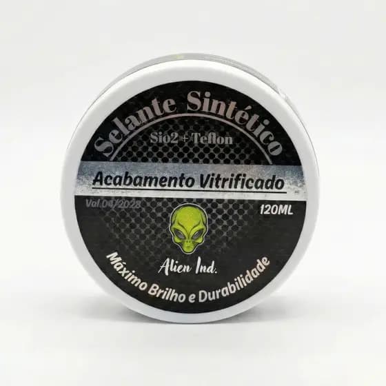 Selante Sintético Automotivo SiO2, Teflon Acabamento Vitrificado, Hidrorrepelência p/ pintura automotiva