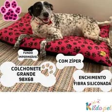 Colchonete Almofada Grande 98cmx68cm Cama para cachorro grande