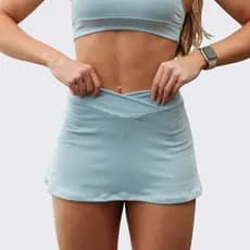 Short Saia Fitness Academia Suplex Feminino Zero Transparência AQN SPORT Coleção Unique 2026