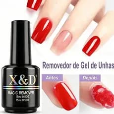 Magic X&D Remover Removedor de Esmaltes Unhas de Gel