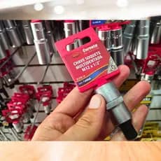Chave Soquete Multidentada M12 Encaixe 1/2 Crv - Corneta Ferramentas