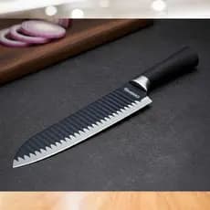 Faca Carne, Sushi e Legumes Santoku Tubarão Aço Inox 7" Pol e 31cm - Original line