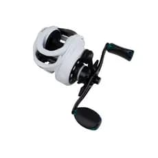 Carretilha Albatroz V73C Branca (6 rolam Aco Inox - Drag8 Kg)- Esq / Dir