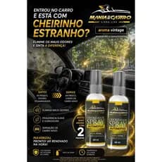 Odorizador/Aromatizador Automotivo Spray- Perfume para Carro- Cheirinho de Carro -Fragrância Duradoura- Elimina Odores