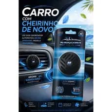 Odorizador Automotivo de Ventoinha com Clip | Perfume para Carro | Aromatizador para Saída de Ar | Cheirinho de Carro